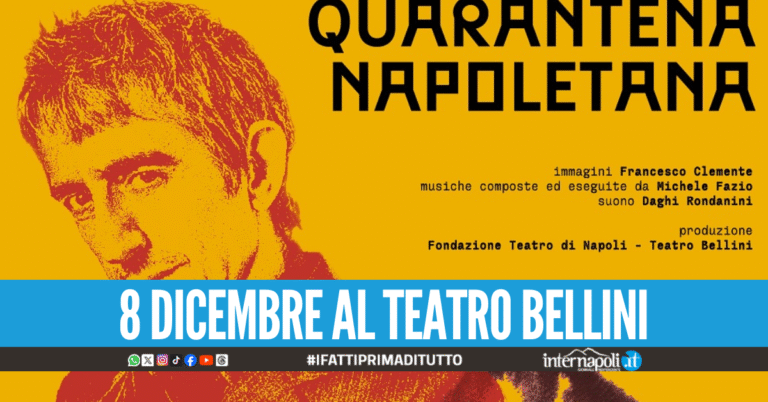 Quarantena napoletana, al teatro Bellini lo spettacolo con Sergio Rubini