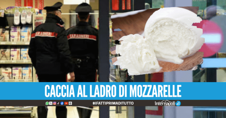 Rapina il market di un 89enne a Casalnuovo, in fuga con mozzarelle e 30 euro