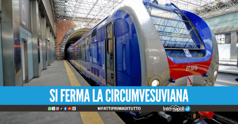 Sciopero EAV di 24 ore, le fasce garantite per mercoledì 12 novembre