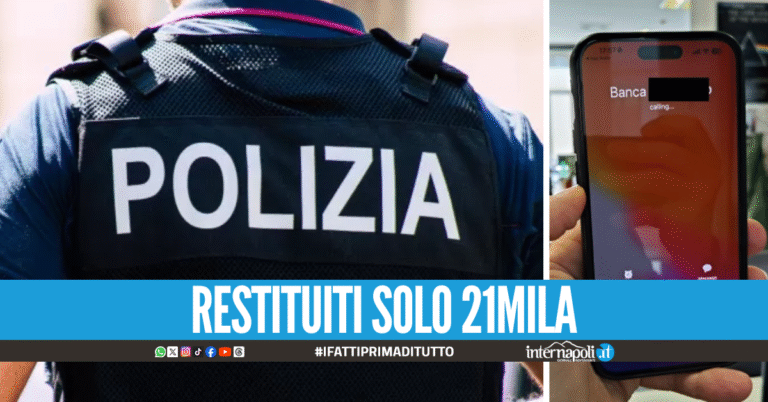 Si finge della banca e truffa un anziano per 48mila euro, nei guai 52enne di Pozzuoli