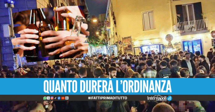 Stretta sulla movida a Napoli, chiusure anticipate e niente drink dalle 22: i dettagli