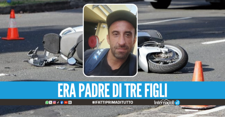 Tragedia a Mondragone, Luigi Rennella muore dopo nello schianto in scooter