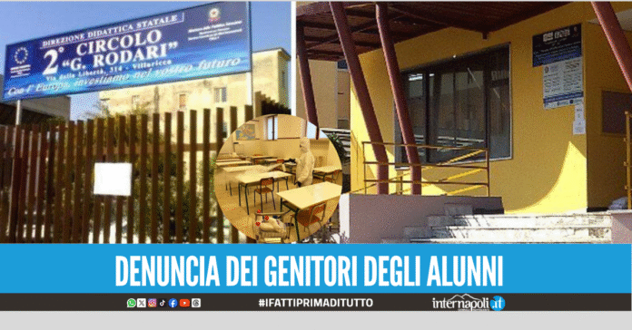 Vergogna a Villaricca, aule e bagni sporchi nelle scuole alla Rodari la situazione più grave