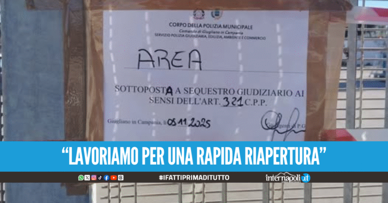 Violazioni e irregolarità, chiusa l’isola ecologica di Varcaturo