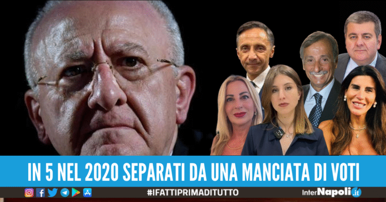 candidati a testa alta elezioni regione campania