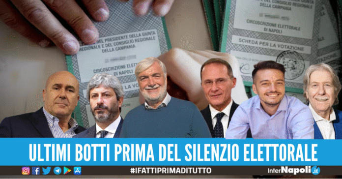 chiusura campagna elettorale regiona campania