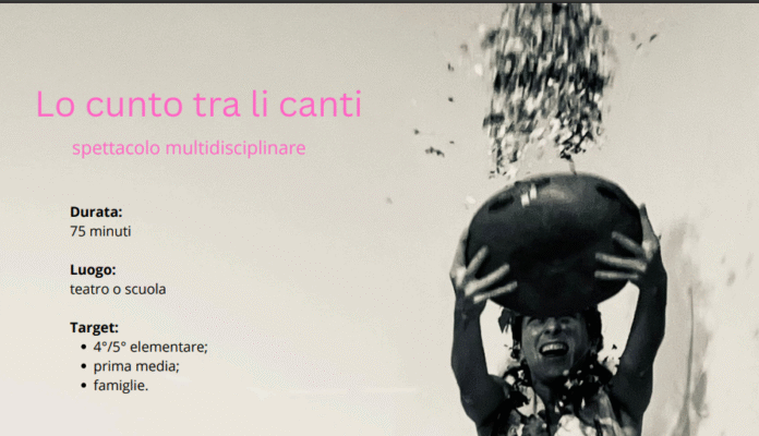 Lo cunto tra li canti, spettacolo multidisciplinare con la regia di Domenico Basile