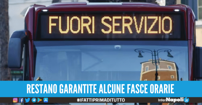 sciopero generale mezzi pubblici napoli