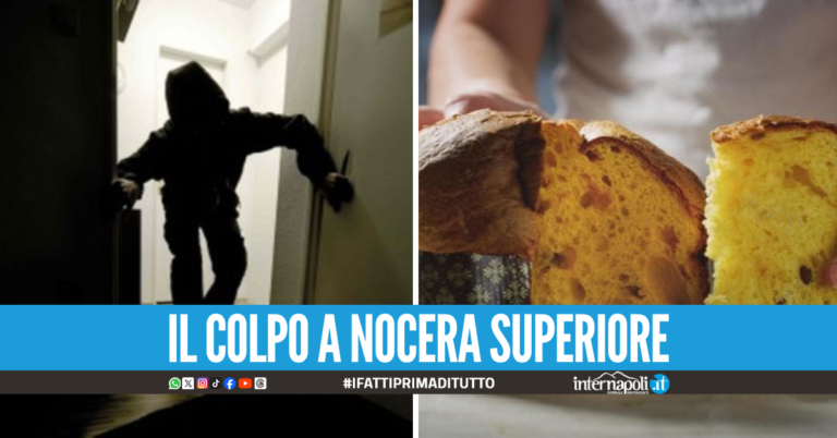 A tavola dopo il furto, ladri svaligiano l'appartamento poi mangiano il panettone
