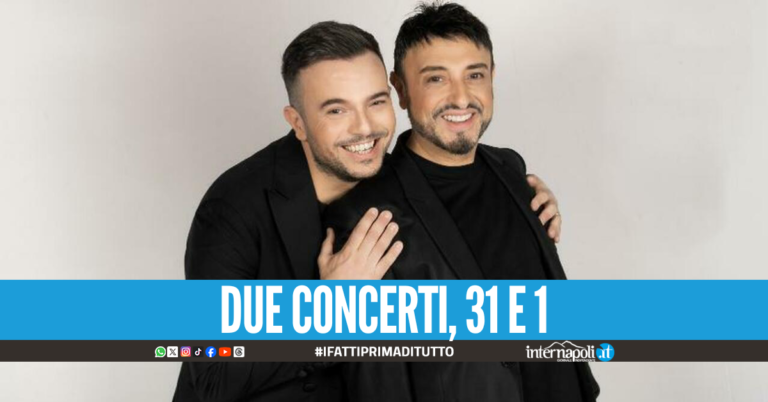 Andrea Sannino e Gigi Finizio protagonisti del Capodanno a Formia, l'ingresso sarà gratuito