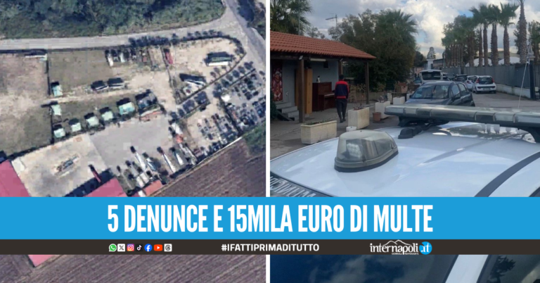 Centro commerciale e area residenziale ma era tutto abusivo, maxi sequestro a Giugliano