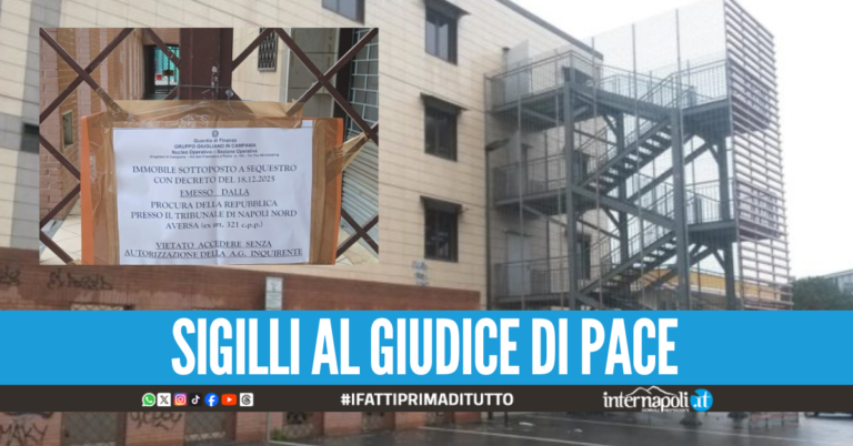 Clamoroso a Marano, la Guardia di Finanza sequestra il Giudice di Pace