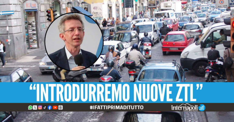La strategia di Manfredi contro il traffico a Napoli: "Ridurremo l'accesso per le auto al centro"