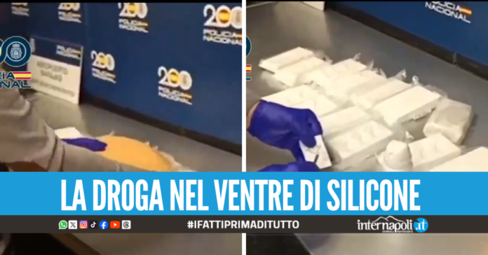 Simula una gravidanza per nascondere 2 kg di cocaina, donna arrestata in aeroporto