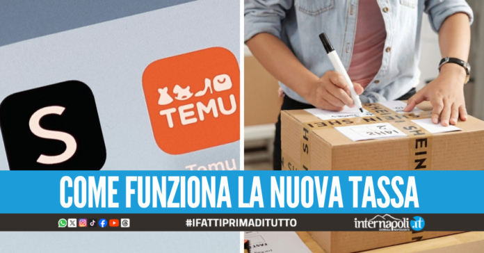 Tassa di 2 euro sui pacchi 