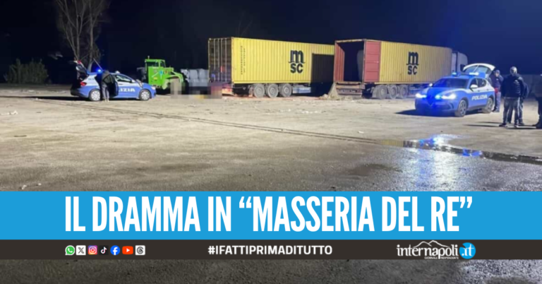 Schiacciato dal muletto nel sito di stoccaggio a Giugliano, la tragica morte di Nicola Garofalo