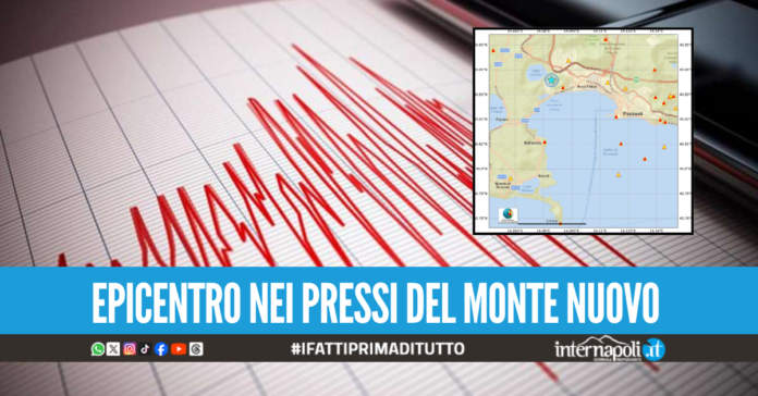 Terremoto ai Campi Flegrei, registrata nuova scossa di magnitudo 2.0