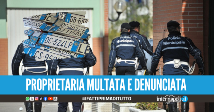 Autorimessa abusiva con targhe rubate, scatta la chiusura a Pianura