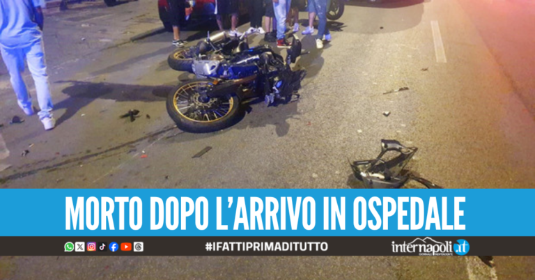 Perde il controllo dello scooter e si schianta al suolo, morto centauro 46enne a Napoli