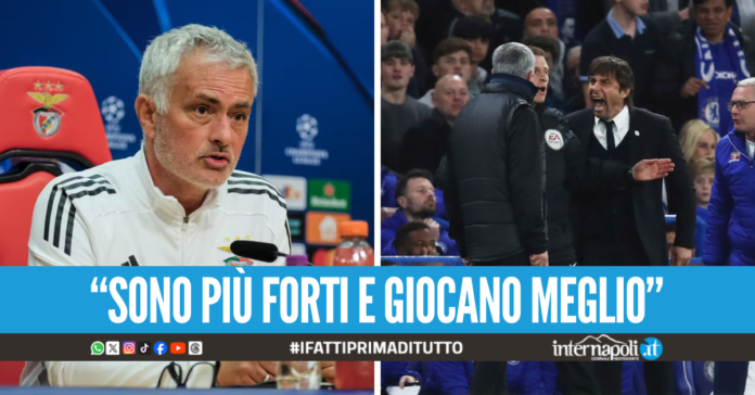 Mourinho mette le mani avanti in vista del Napoli: 