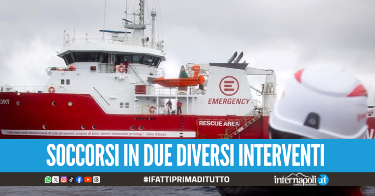 La Life Support Emergency sbarca a Napoli, atteso lo sbarco di 113 migranti