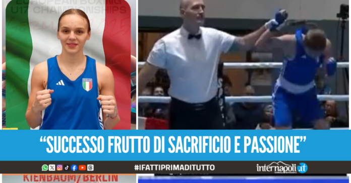 Kesia Reale campionessa d'Europa, la pugile napoletana è medaglia d'oro Under 17