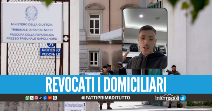 Armato alla festa scudetto del Napoli, in libertà il tiktoker Michele Napolitano
