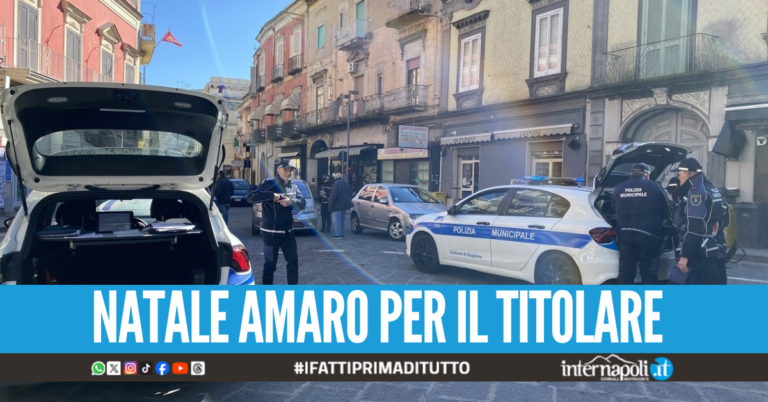 Lavoratori in nero e cibo avariato, chiuso negozio "fuorilegge" a Giugliano