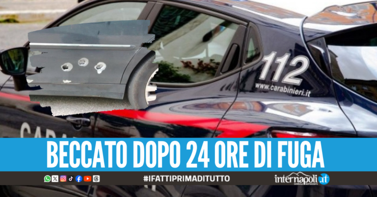Spara all'auto della ex nel giorno di Natale, arrestato 32enne a Ponticelli