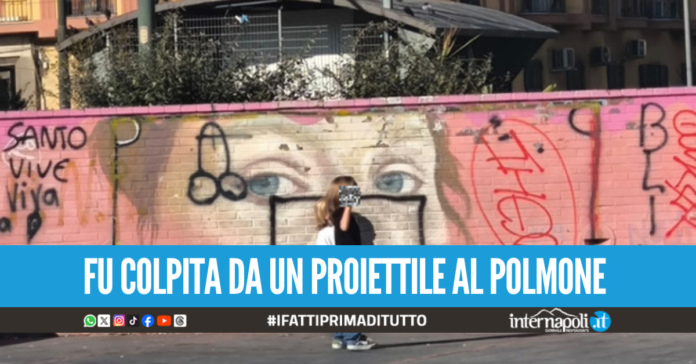 Vandalizzato il murales della piccola Noemi in piazza Nazionale: 