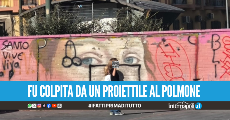 Vandalizzato il murales della piccola Noemi in piazza Nazionale: "Gesti vigliacchi di soggetti lontani dalla legalità"
