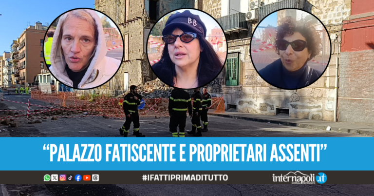 Crollo palazzina a Bagnoli, la rabbia dei residenti: "Denunciavamo da anni, ma mai ascoltati"