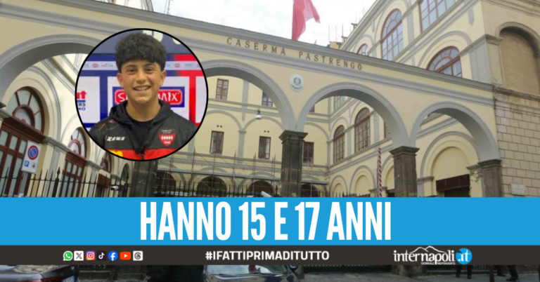 Bruno Petrone accoltellato a Chiaia, si costituiscono due minorenni