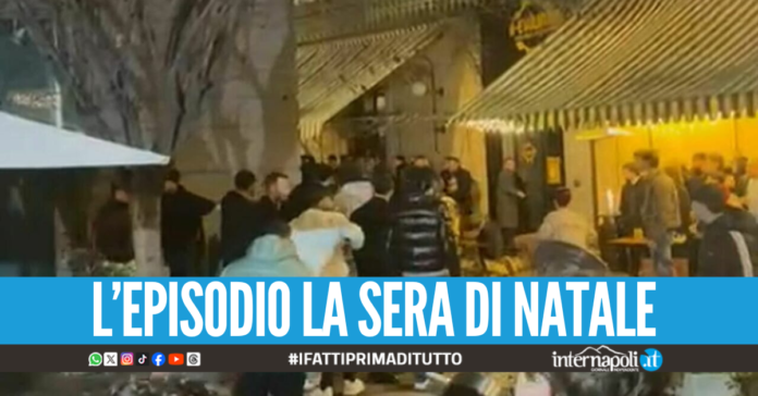 Lancio di sedie e tavolini in strada ad Aversa, identificati tre giovanissimi