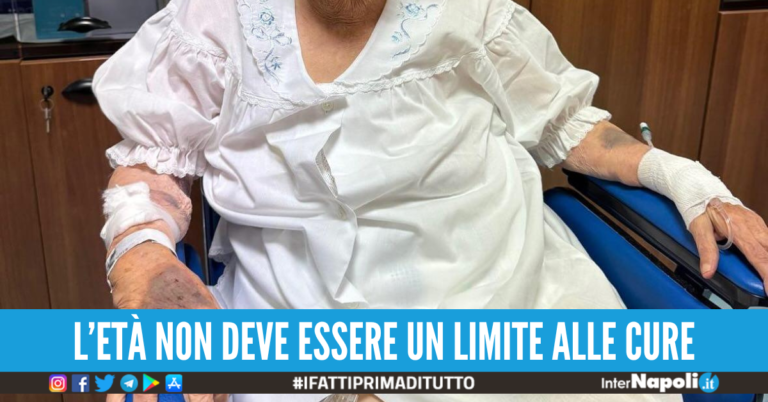 Cardarelli, operata a 102 anni per un tumore al seno