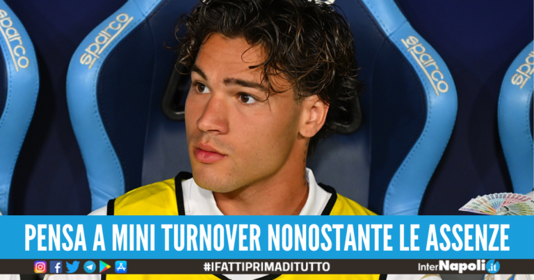 Udinese-Napoli, Conte pensa a tre novità: non solo Vergara nella formazione iniziale