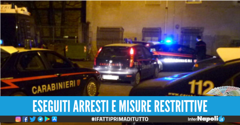 Armi, droga e sequestro di persona: smantellata cosca tra Napoli e Salerno