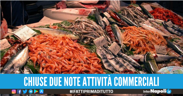 Napoli, sequestrate 3 tonnellate di prodotti ittici: erano pronti per il cenone di Natale