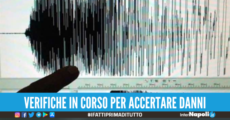 Forte scossa di terremoto tra l’Italia e la Grecia di magnitudo 5.8