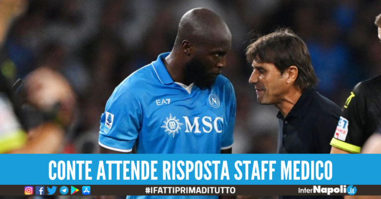 Napoli, in ansia per Lukaku: la situazione in vista della Supercoppa