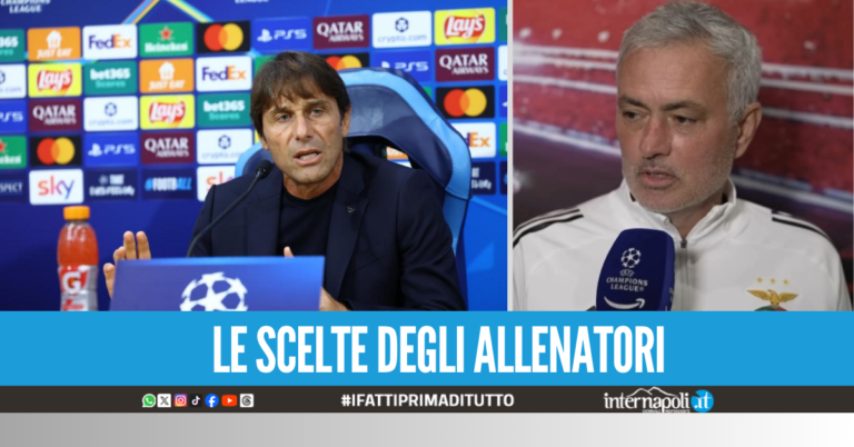 Le scelte di Conte per battere Mourinho