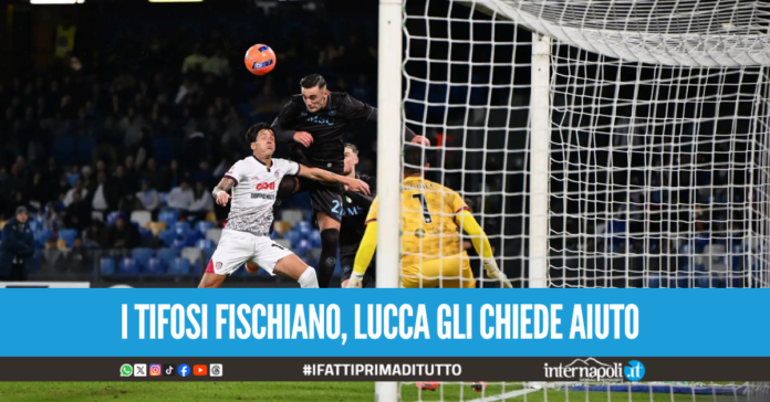 Lucca allontana i fischi con un post d'amore: 