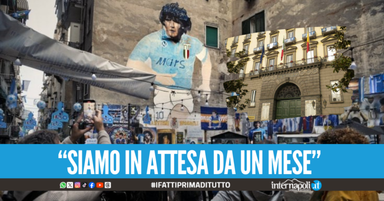 Questione Largo Maradona, il Comune di Napoli precisa: "Non ci hanno presentato documenti né progetto"