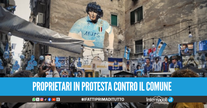 Chiude ancora il Largo Maradona, l'annuncio de 