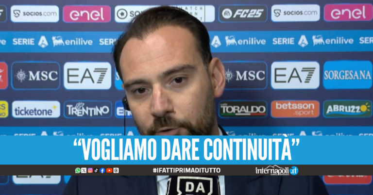 Manna a DAZN: “La maglia del Napoli è cucita sulla pelle per sognare”