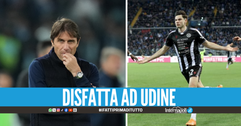 Udinese-Napoli: gli azzurri perdono dopo un secondo tempo disastroso