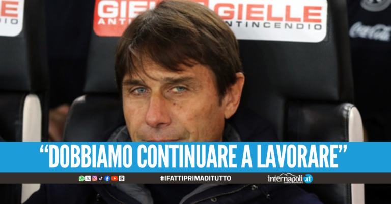 Conte duro a DAZN: “L’atteggiamento è stato sbagliato, ci siamo chiamati il gol”