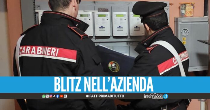 Furto di energia elettrica e una pistola scovati ad Arzano
