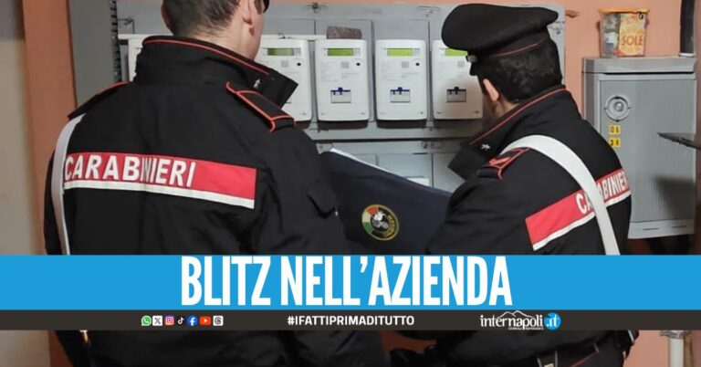 Furto di energia elettrica e una pistola scovati ad Arzano