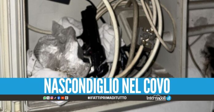 La pistola del clan ritrovata in un condominio alla Sanità